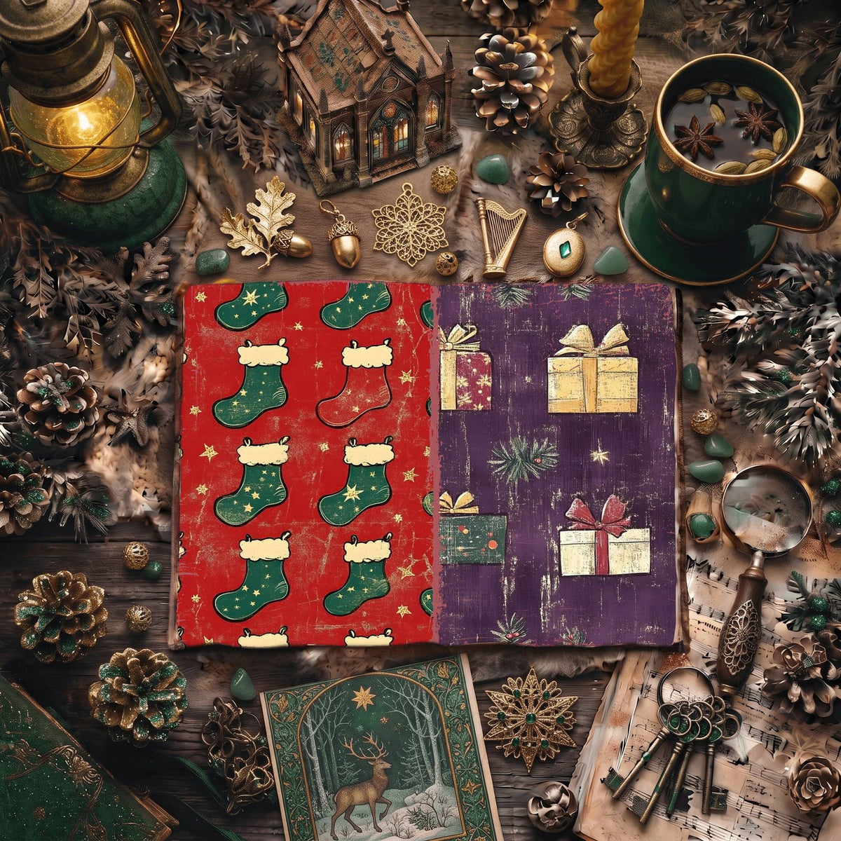 Christmas Digital Papers