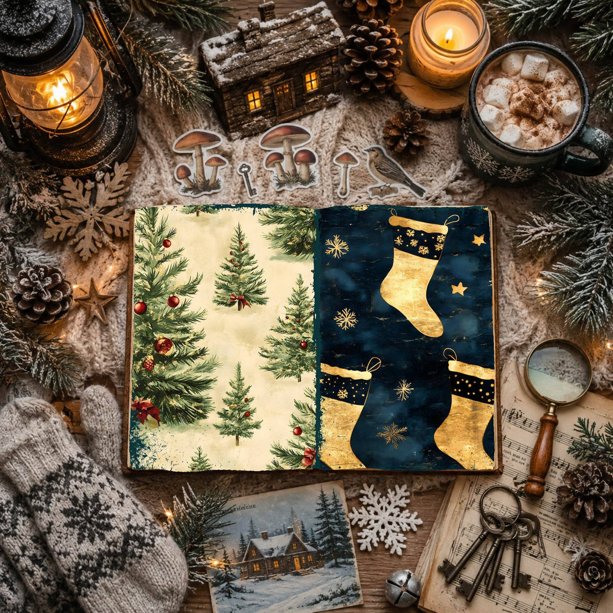 Christmas Digital Papers