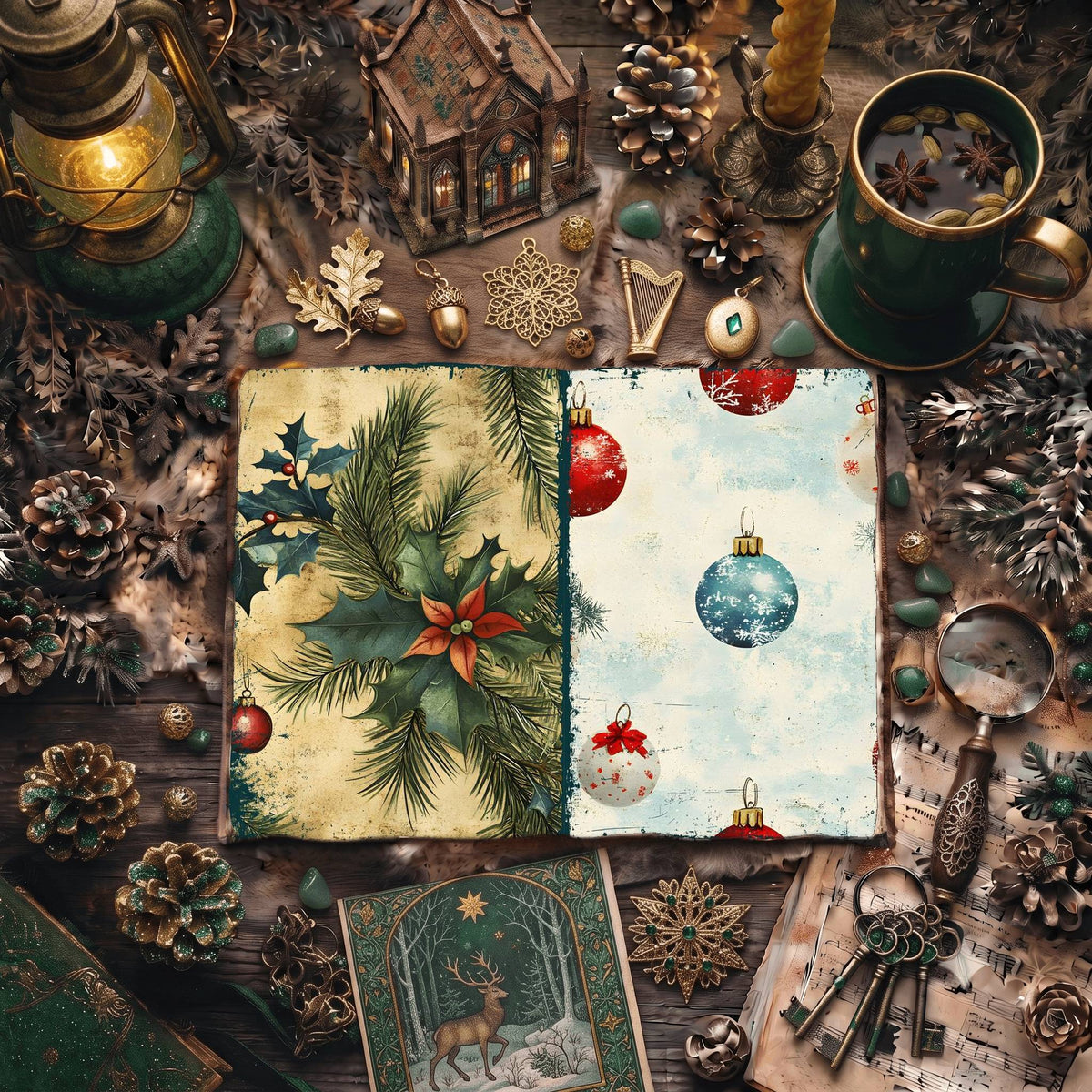 Christmas Digital Papers