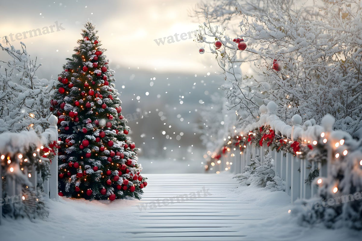 Classic Christmas Backdrop Images