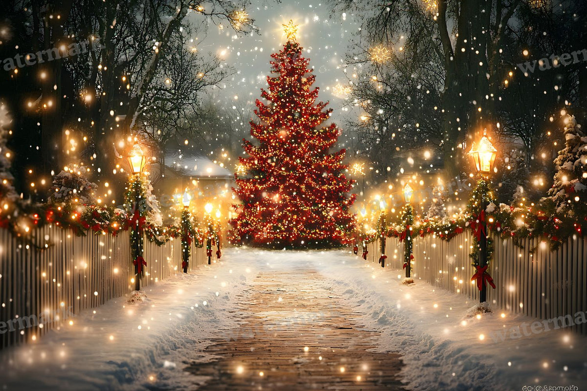 Classic Christmas Backdrop Images