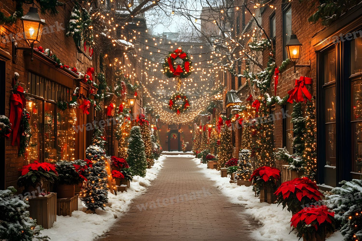 Classic Christmas Backdrop Images