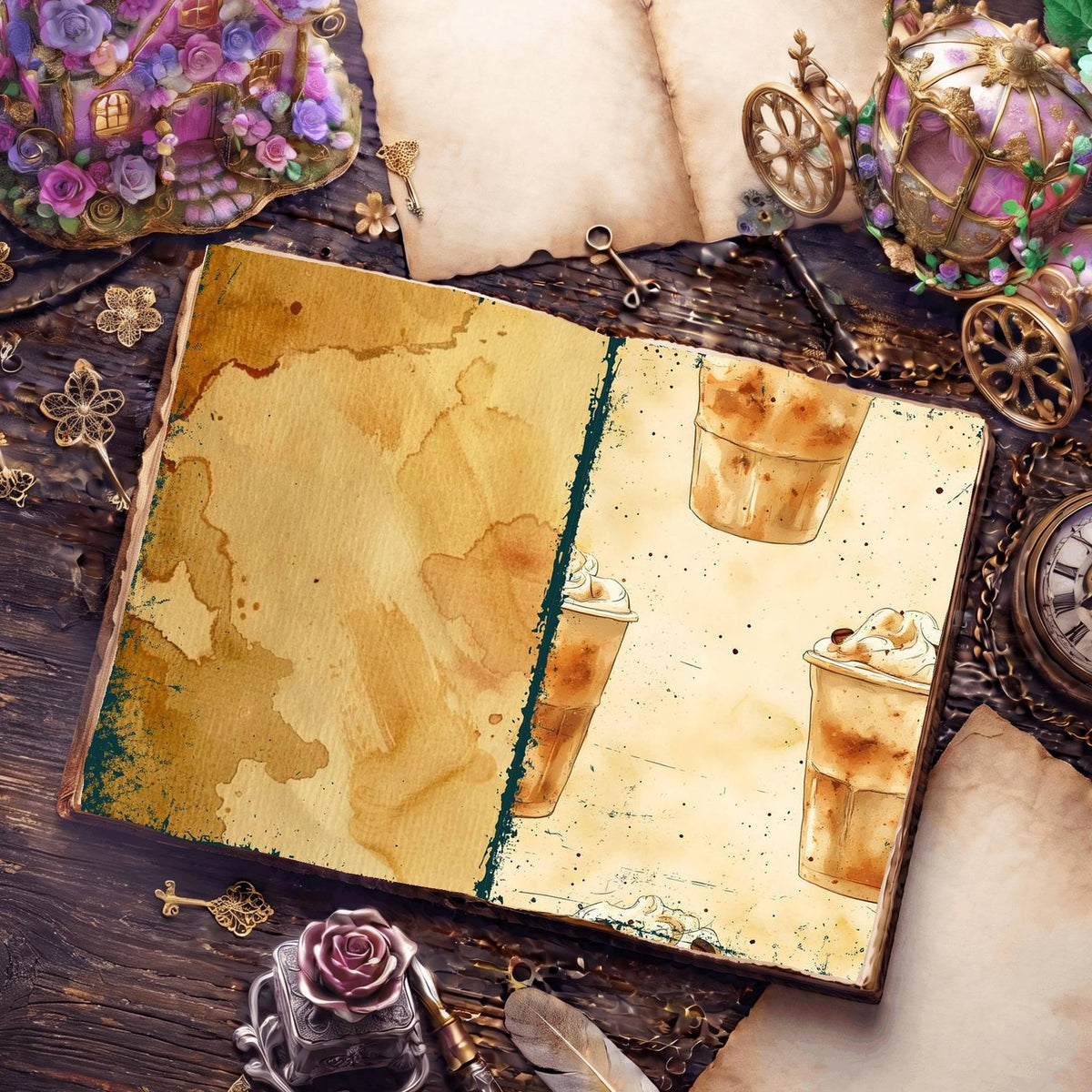 Coffee Digital Papers