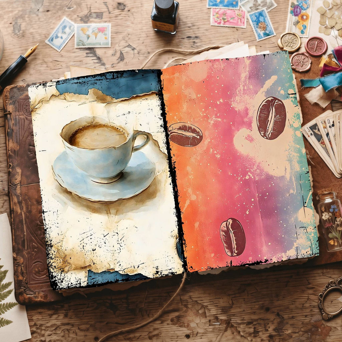 Coffee Digital Papers