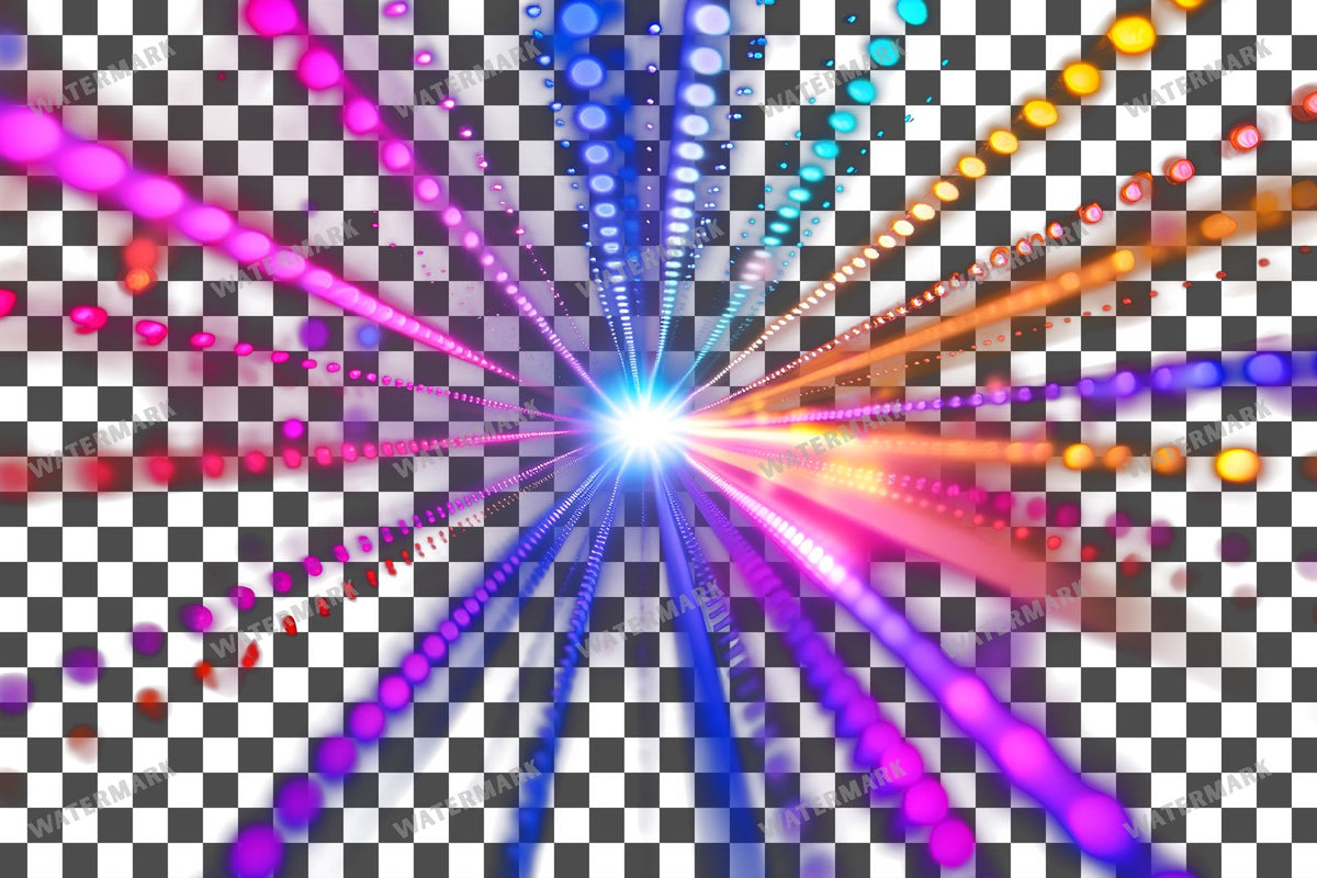 Disco Light Transparent Overlay Pngs