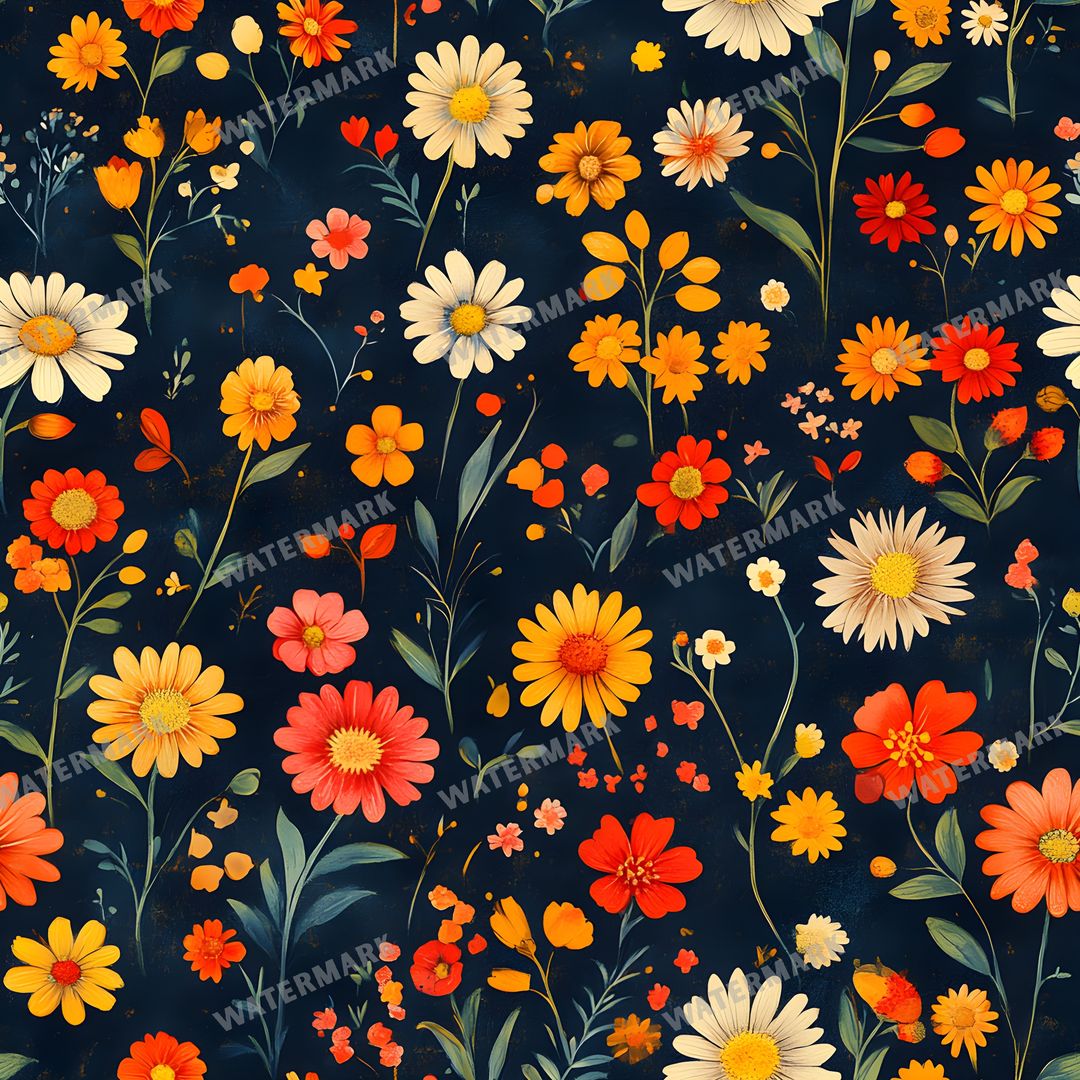 Floral Seamless Pattern