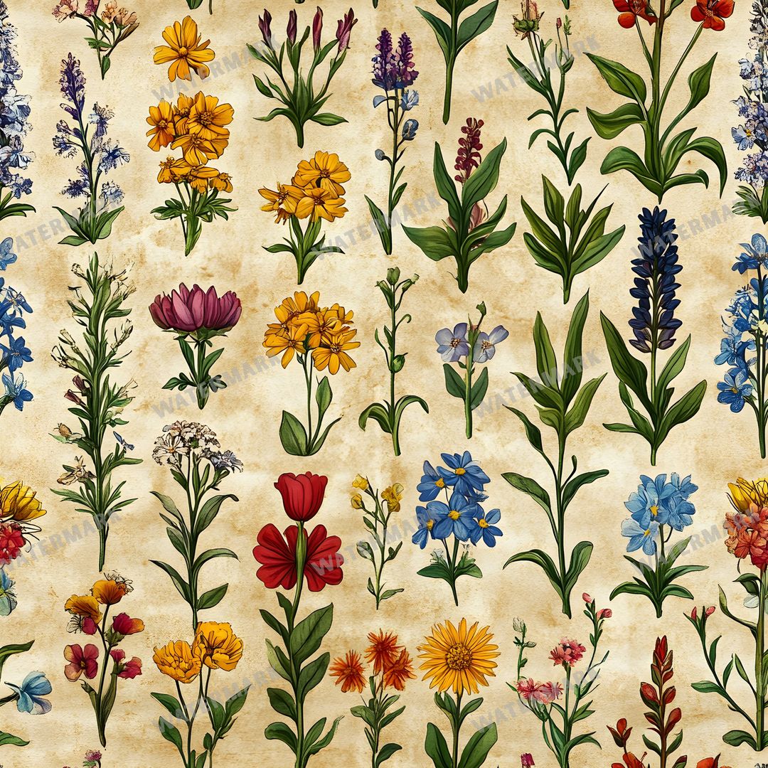 Floral Seamless Pattern