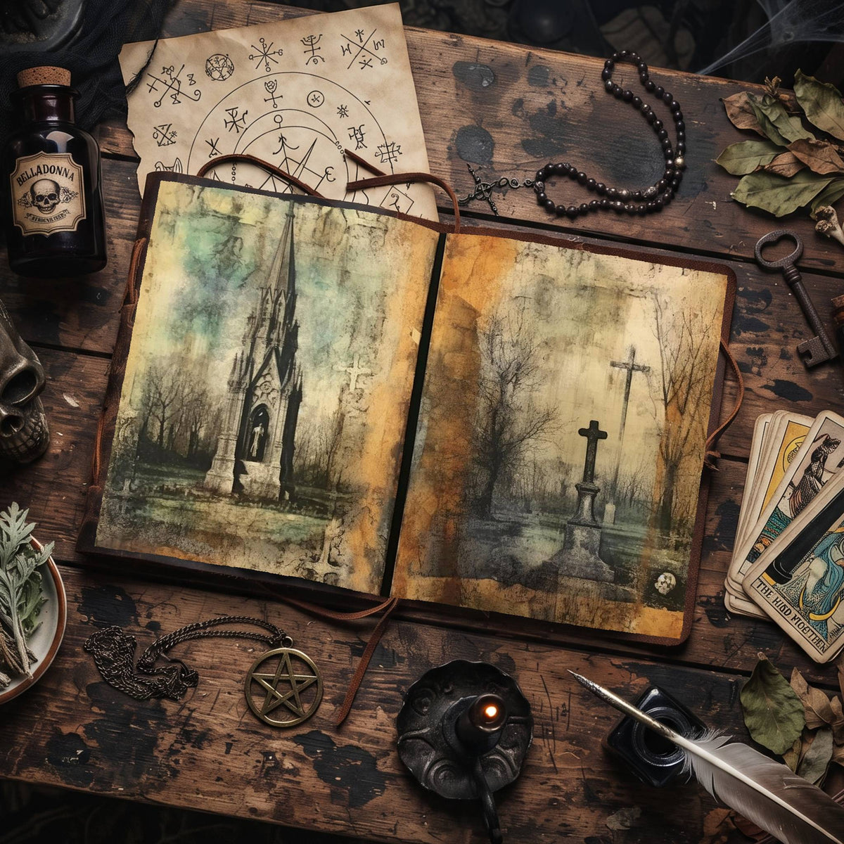 Gothic Digital Papers