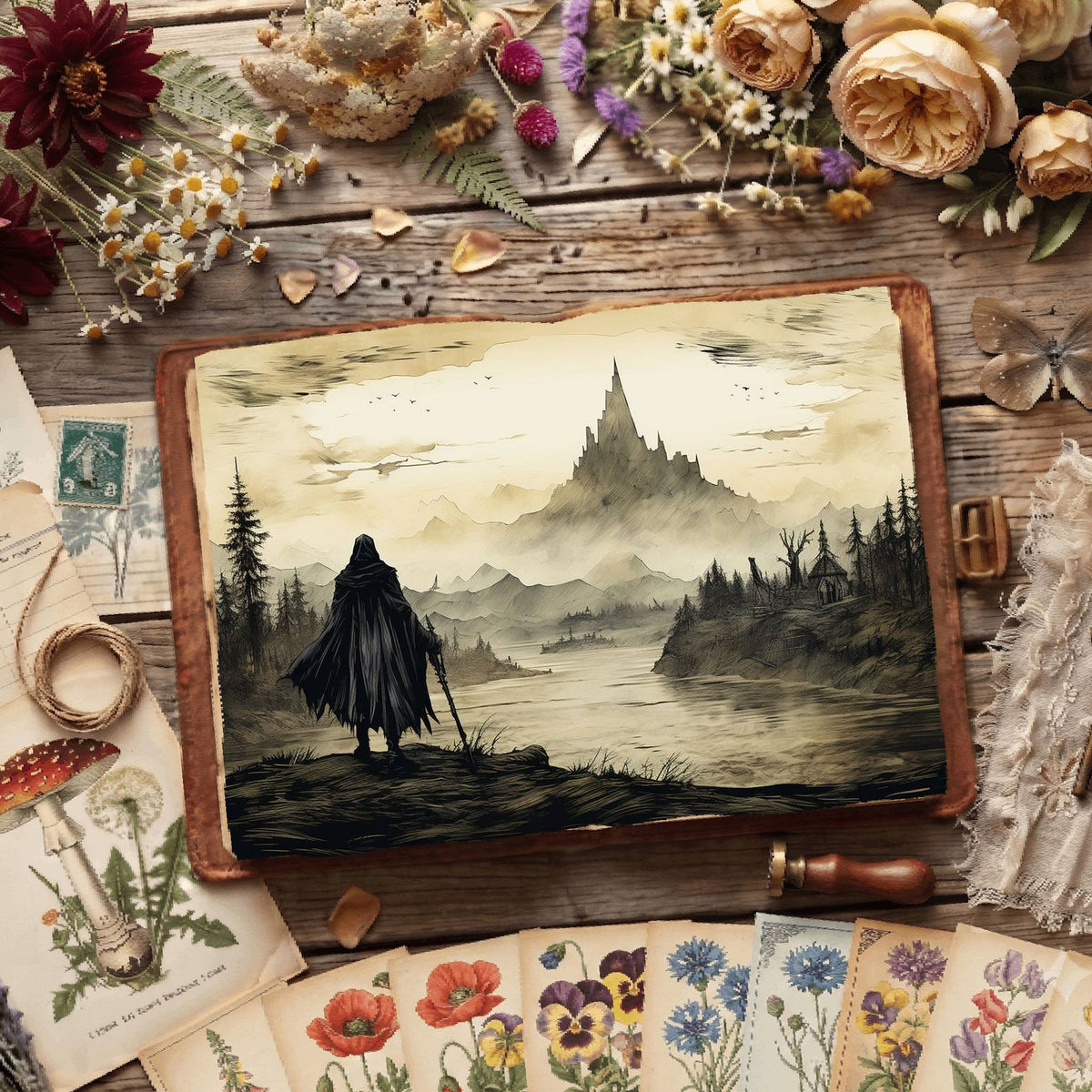 Gothic Digital Papers