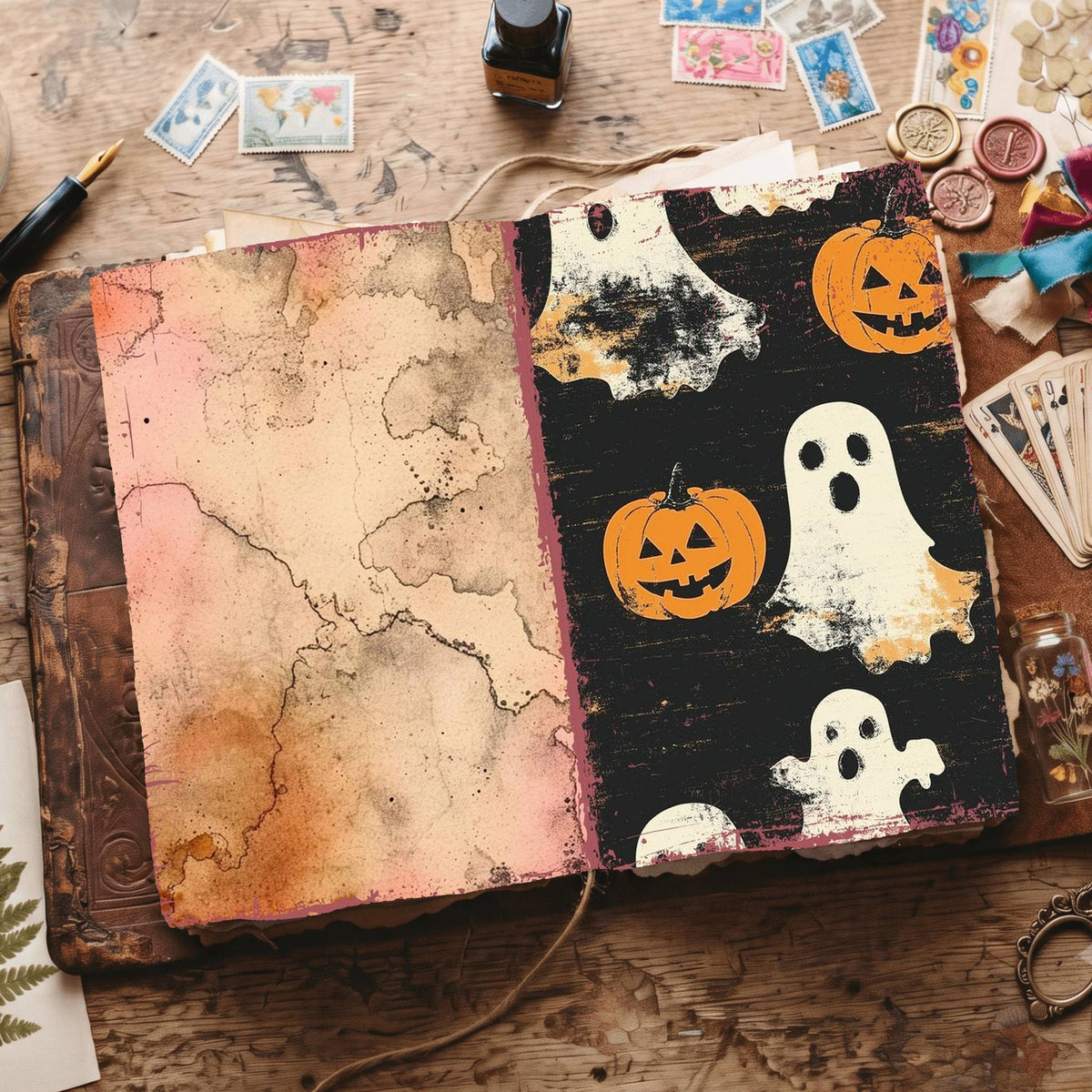 Halloween Digital Papers