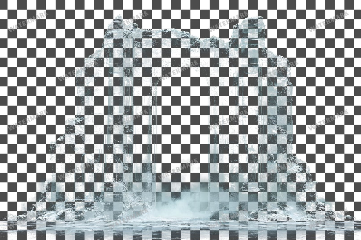 Haunted Cathedral Portal Transparent Overlay Pngs