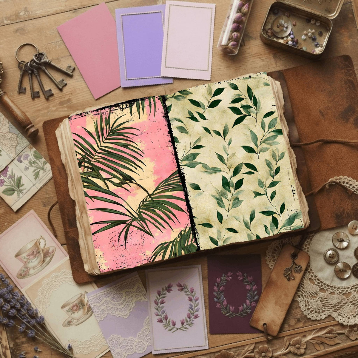 Leafy Digital Papers