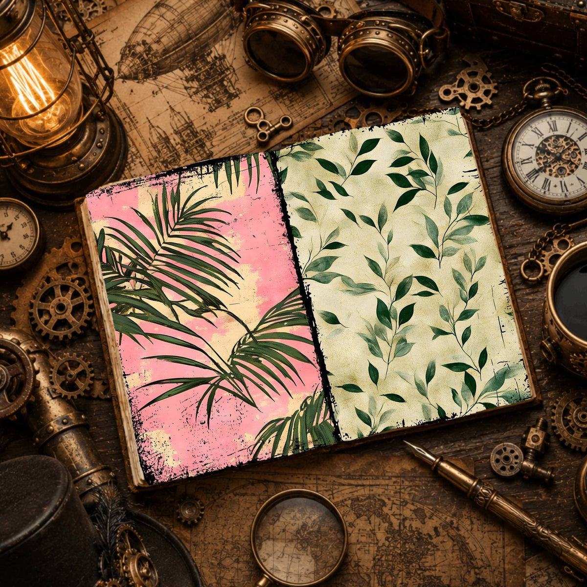 Leafy Digital Papers