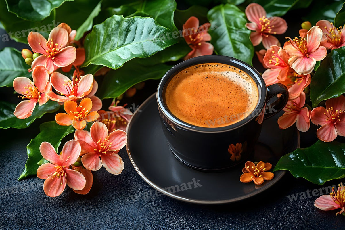 Magical Coffee digital photo backdrop for photo editing, preview 20