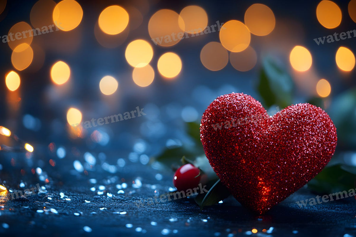 Valentine digital photo backdrop for photo editing, preview 20