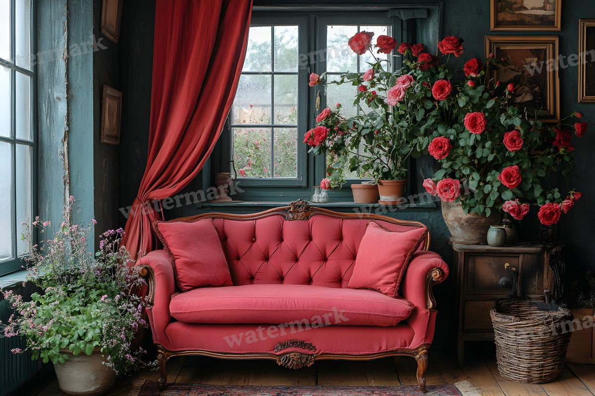Victorian Cinematics digital photo backdrop for photo editing, preview 20