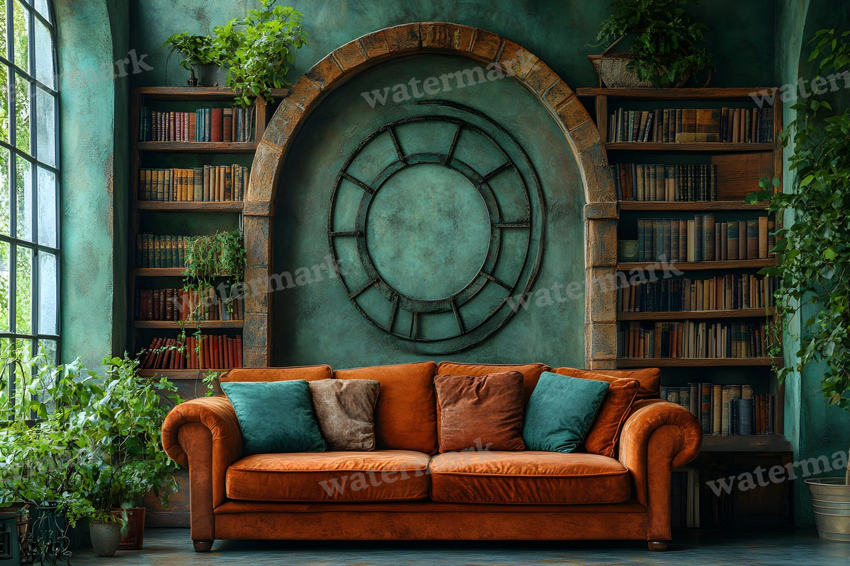 Victorian Cinematics digital photo backdrop for photo editing, preview 20