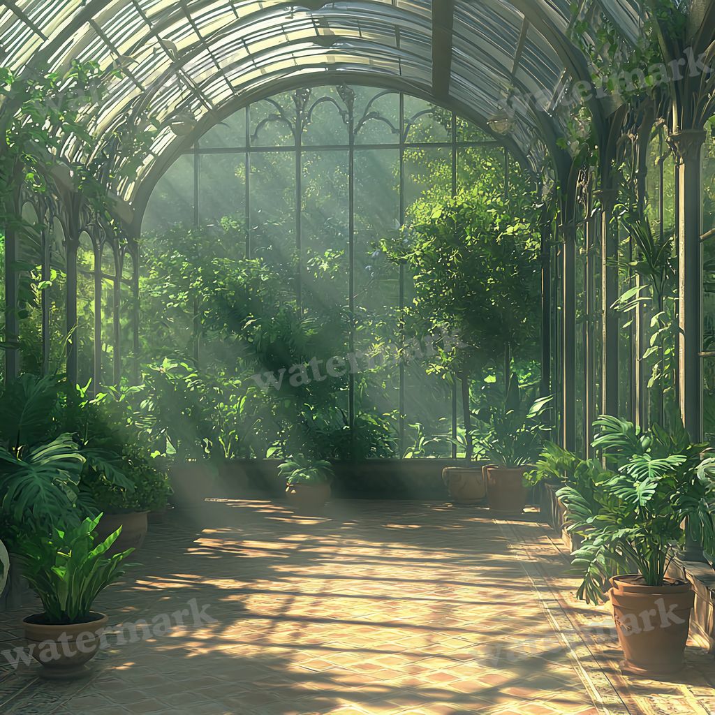 Victorian Greenhouse Backdrop Images