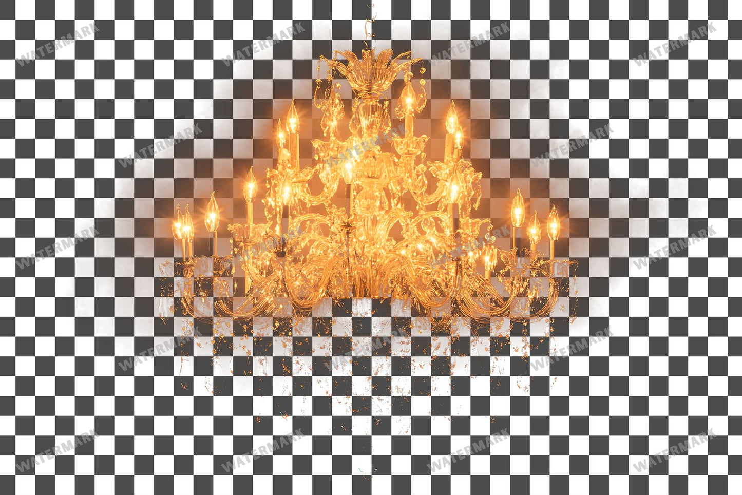 Warm Cozy Magical Disney Style Transparent Overlay Pngs