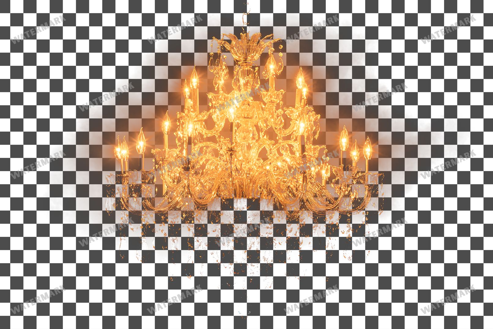 Warm Cozy Magical Disney Style Transparent Overlay Pngs