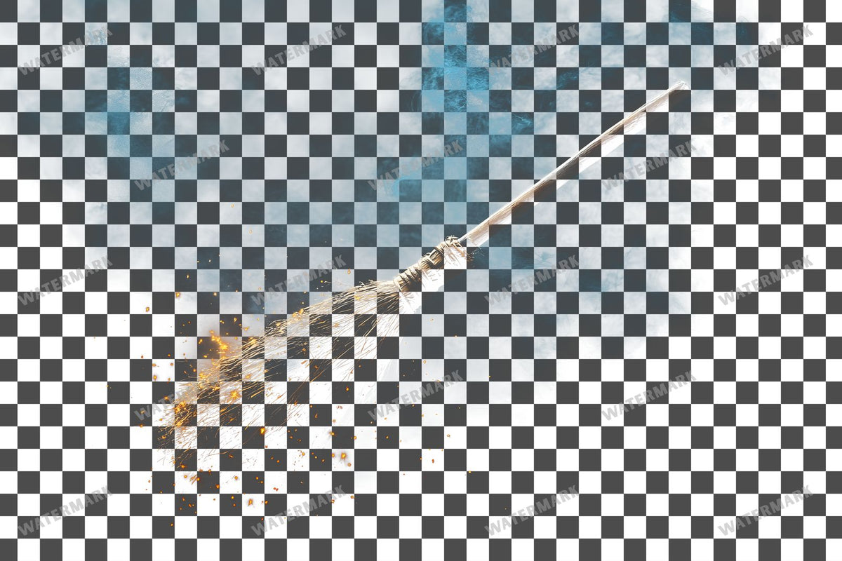 Witch Broom Transparent Overlay Pngs