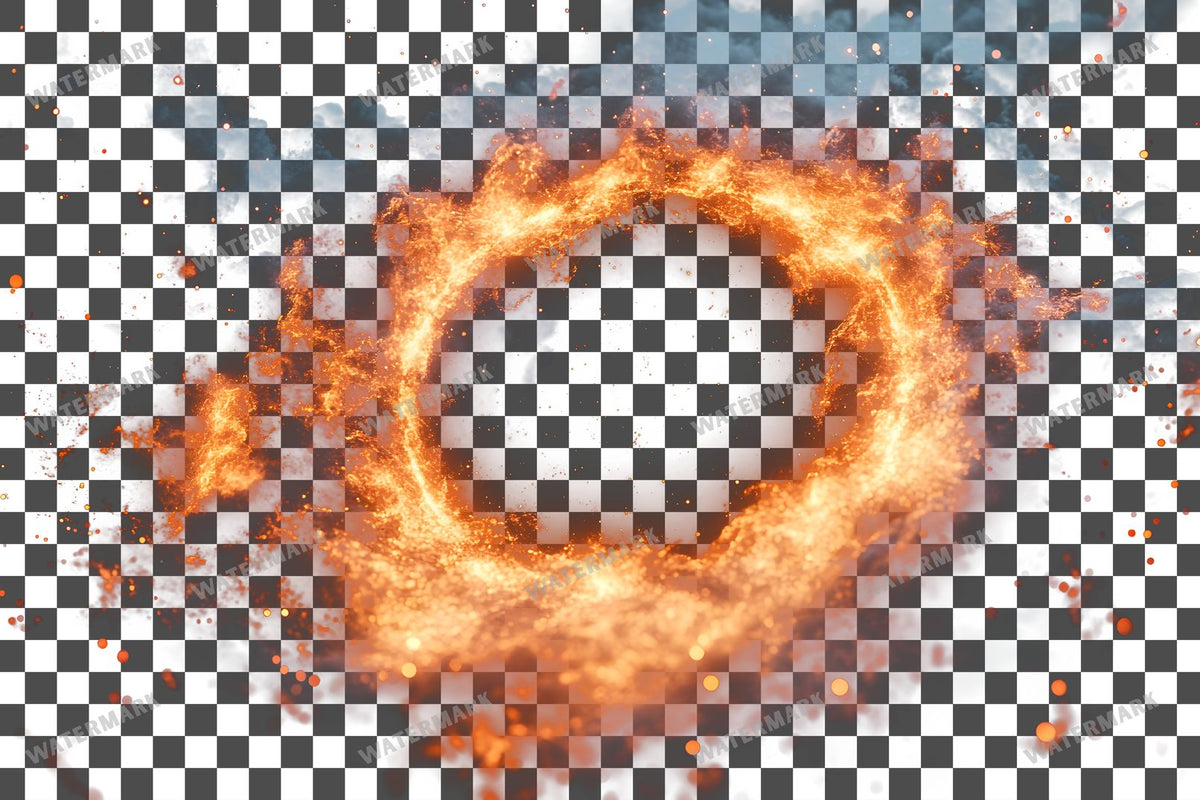 Witch Portal PNG overlay on a transparent checkered background, preview 21