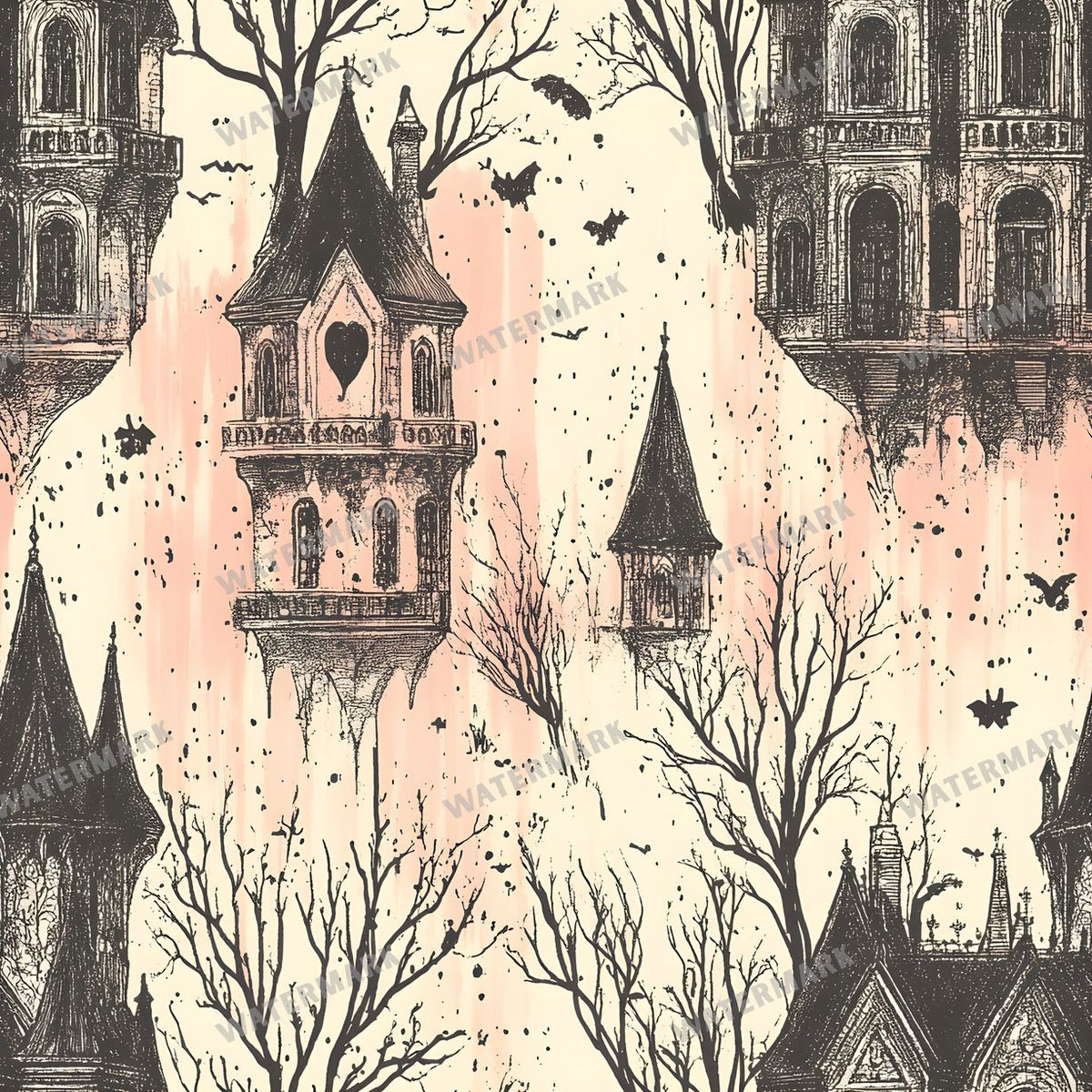 Witchcraft Seamless Pattern