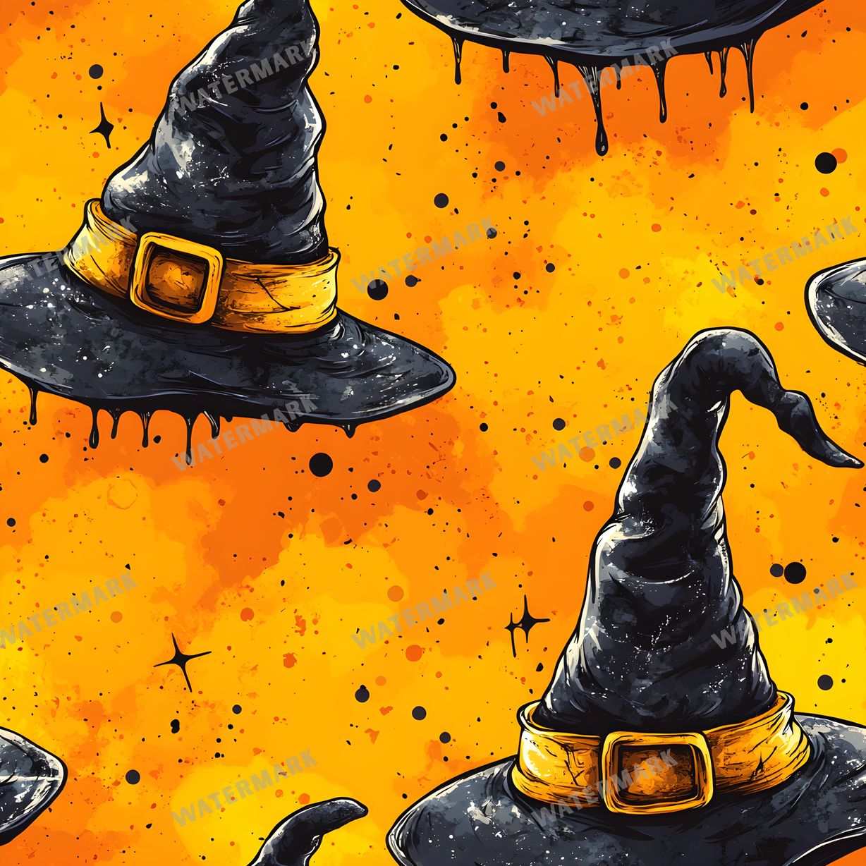 Witchcraft Seamless Pattern