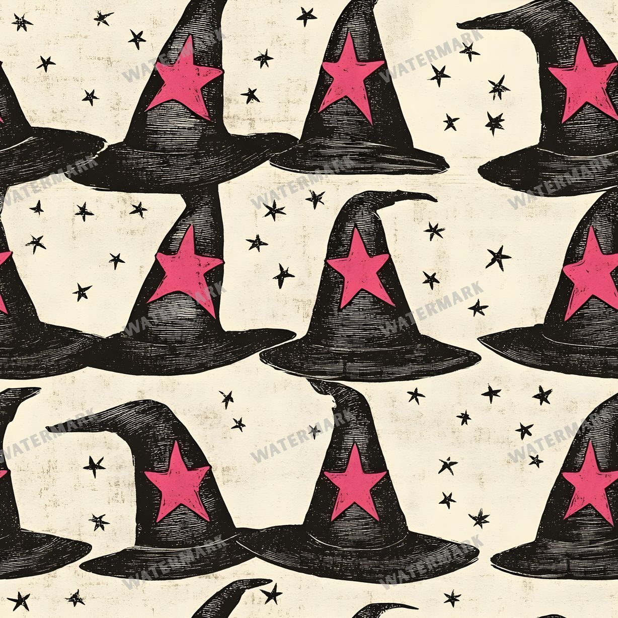 Witchcraft Seamless Pattern