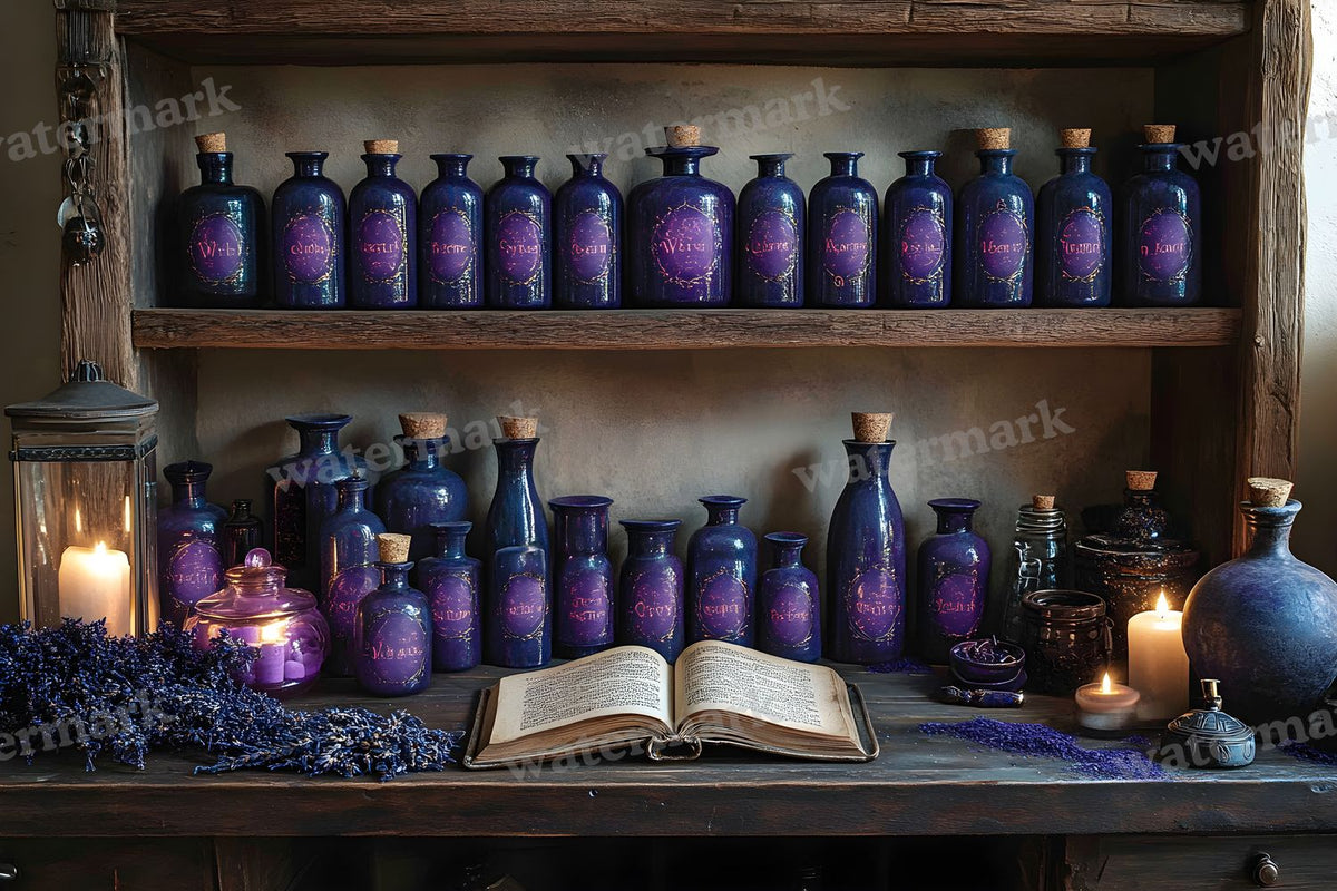 Witchs Apothecary Backdrop Images