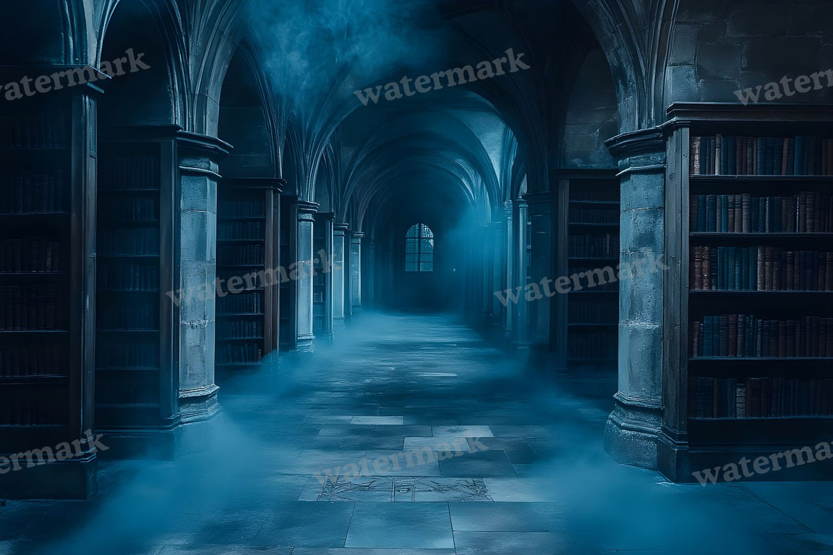 Wizards Library Backdrop Images