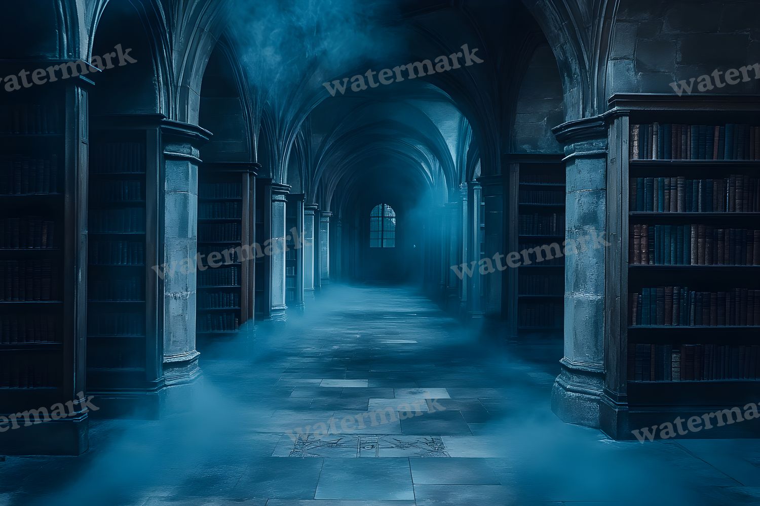 Wizards Library Backdrop Images