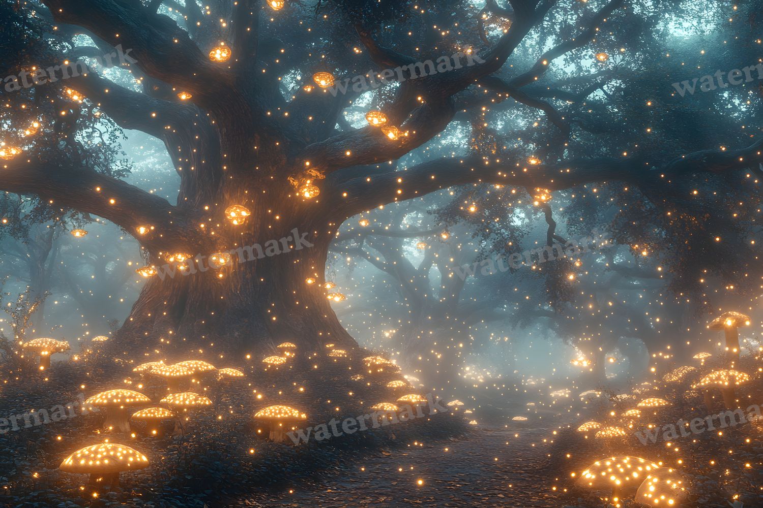 Ancient Fairytale Forest Backdrop Images