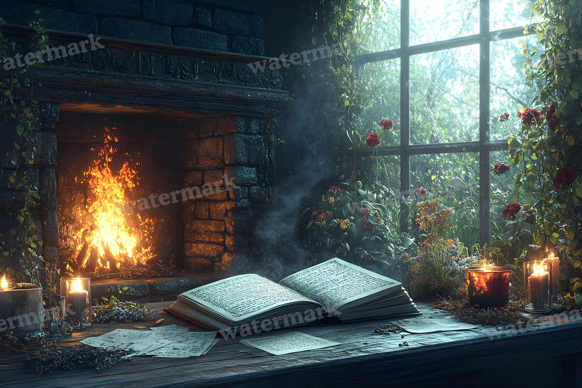 Ancient Witchgrimoire Backdrop Images
