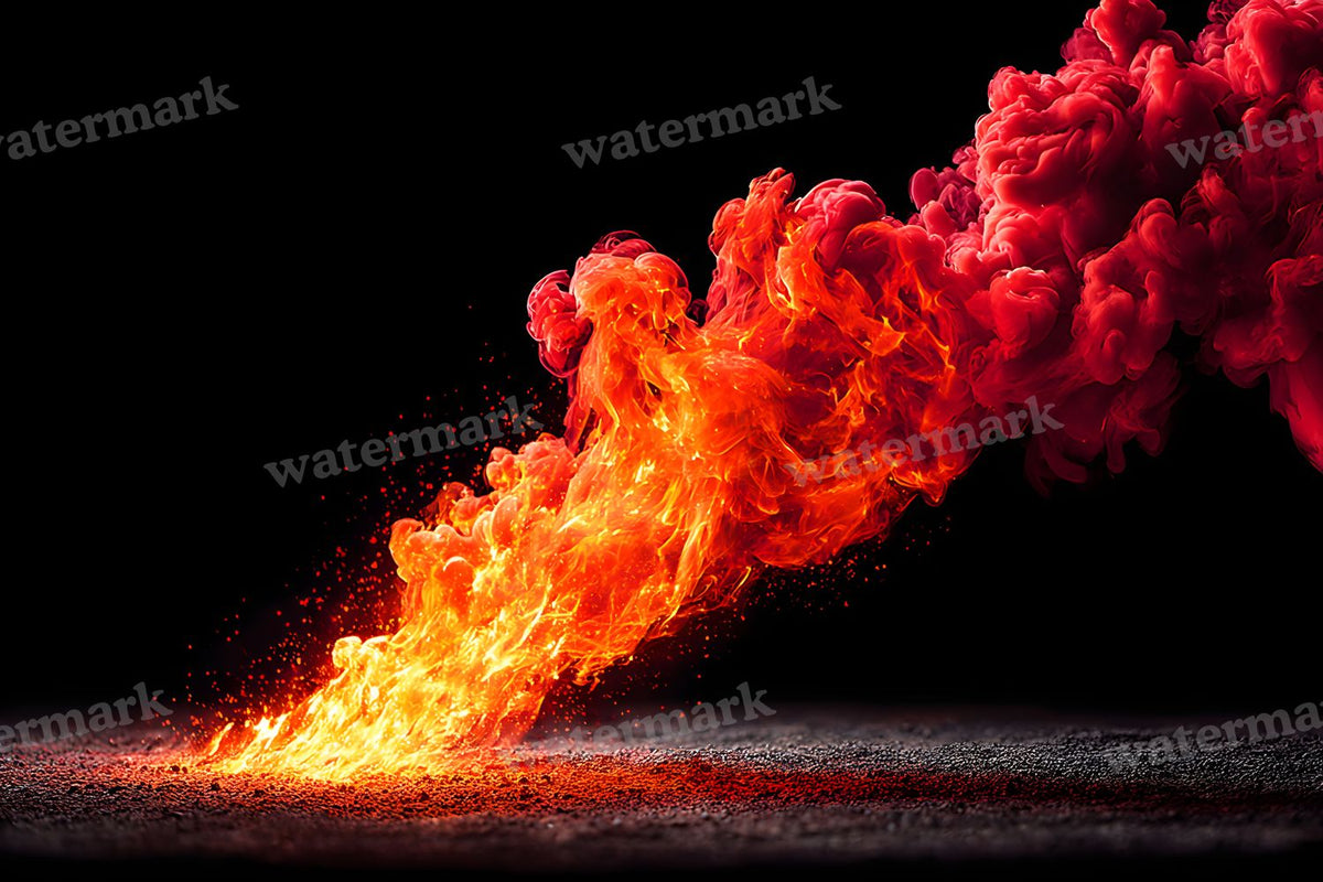 Ruby Smoke Action Backdrop Images