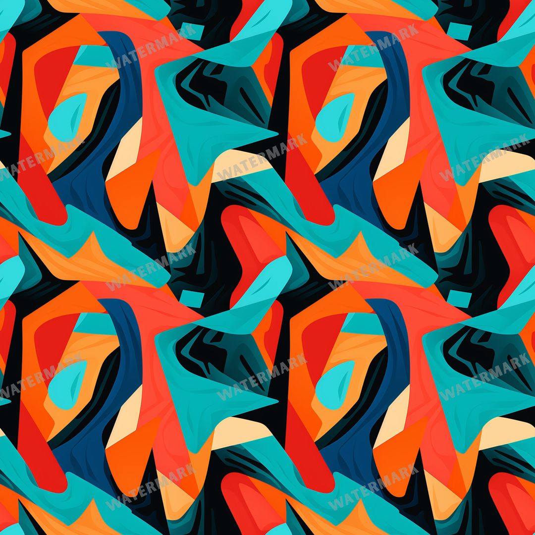 Abstract Seamless Pattern