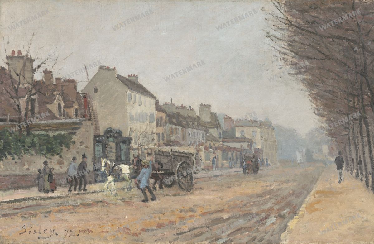 Alfred Sisley Vintage Paintings