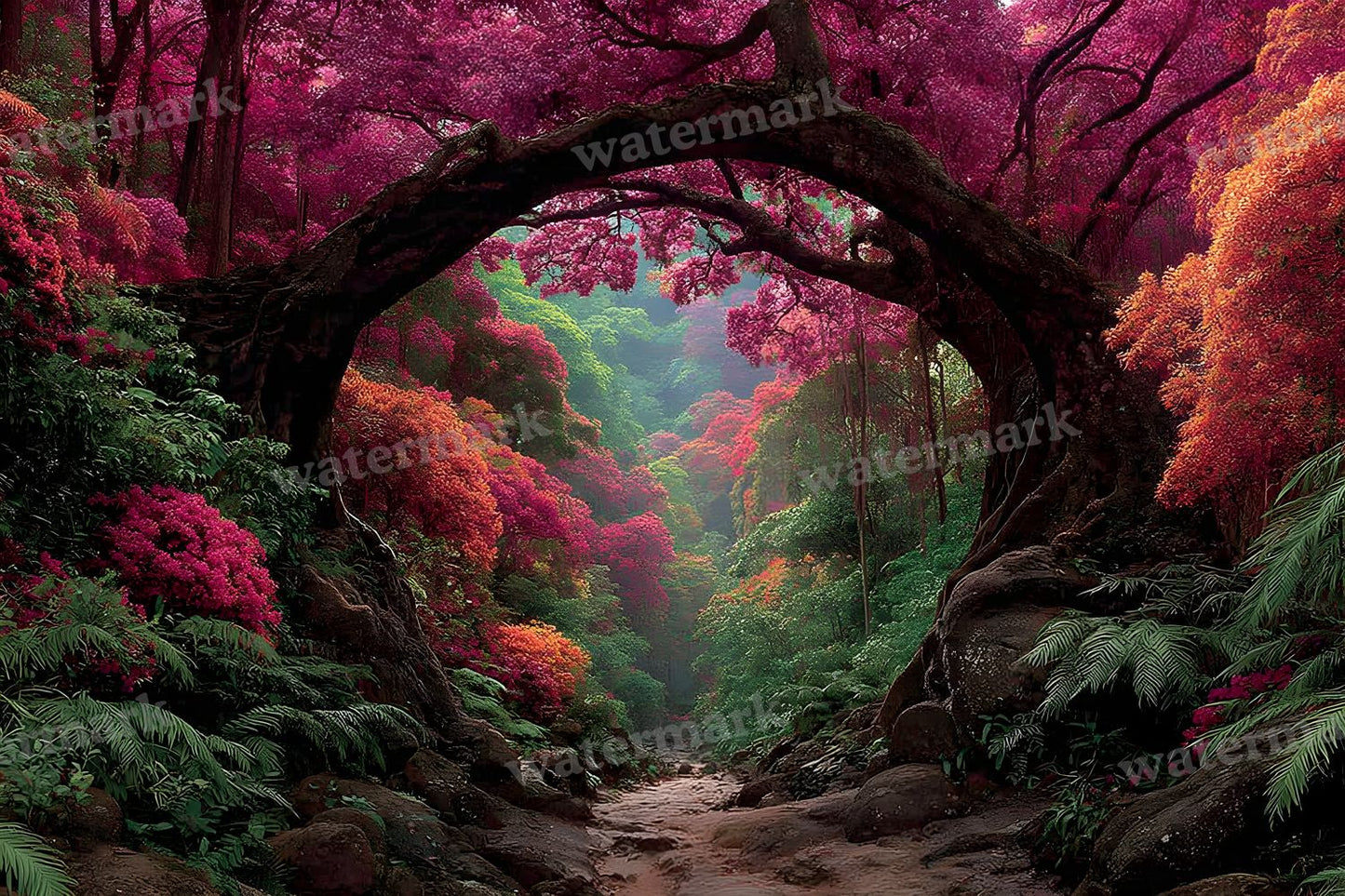 Alice Wonderland Magical Backdrop Images