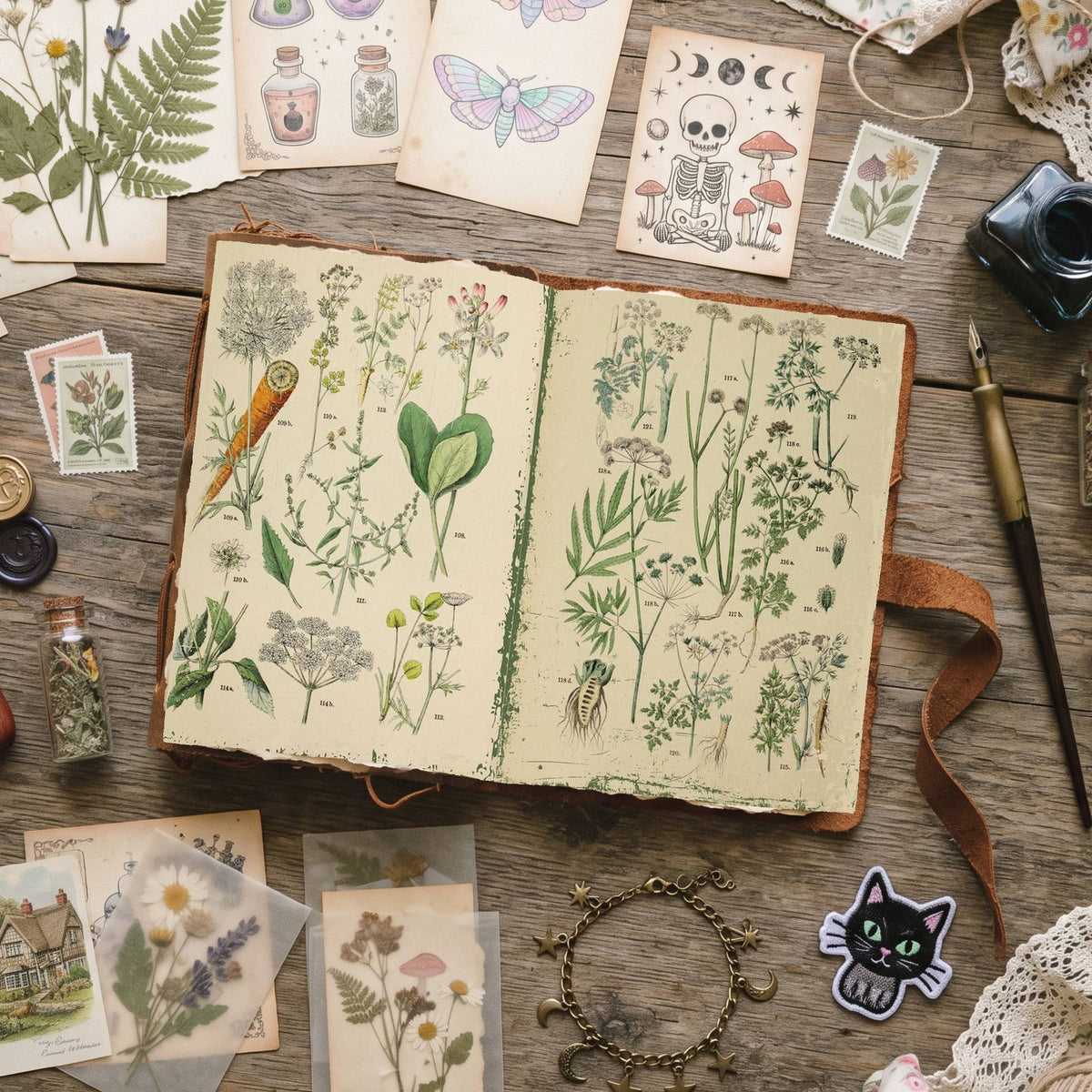Botanical Digital Papers