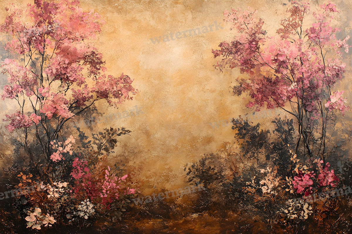 Brown Vintage Textured Wall digital photo backdrop for photo editing, preview 21