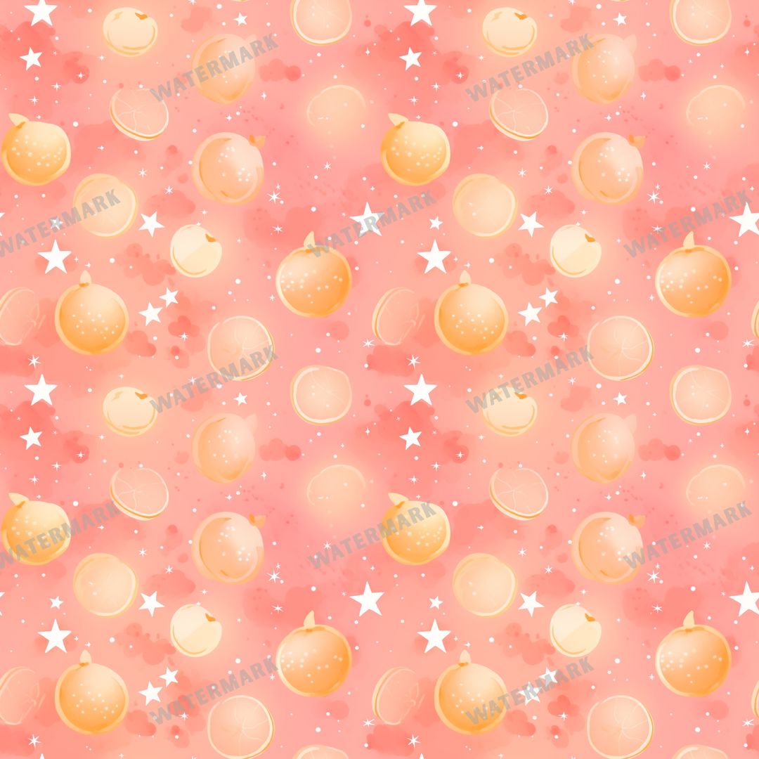 Celestial Seamless Pattern