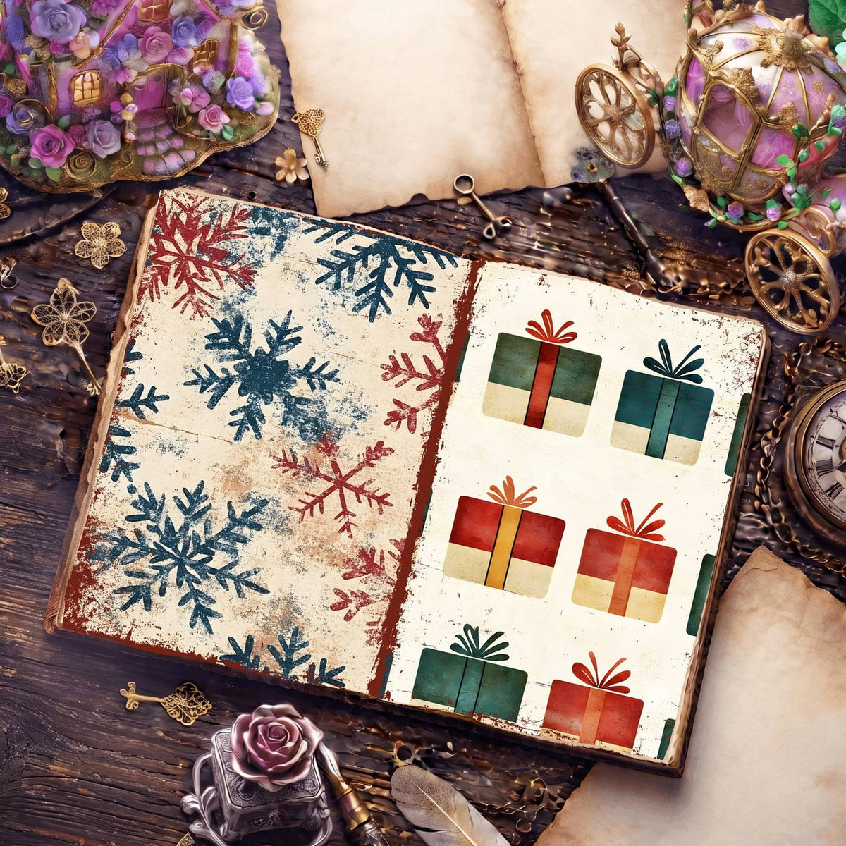 Christmas Digital Papers