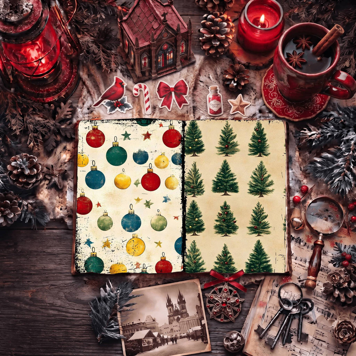 Christmas Digital Papers