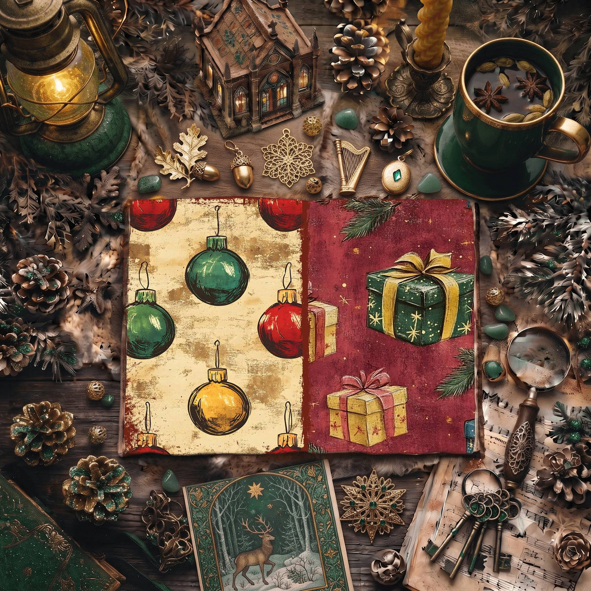 Christmas Digital Papers