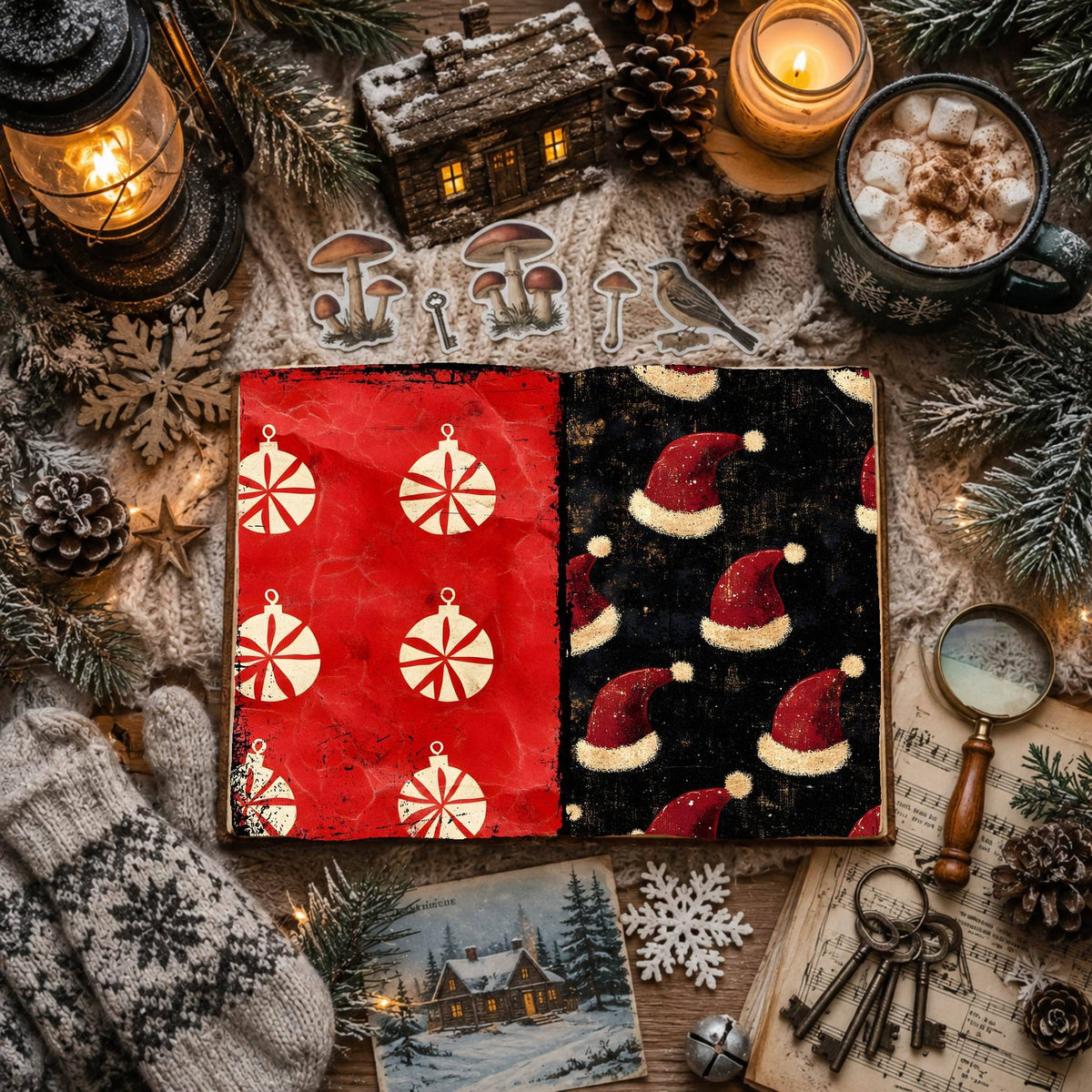 Christmas Digital Papers