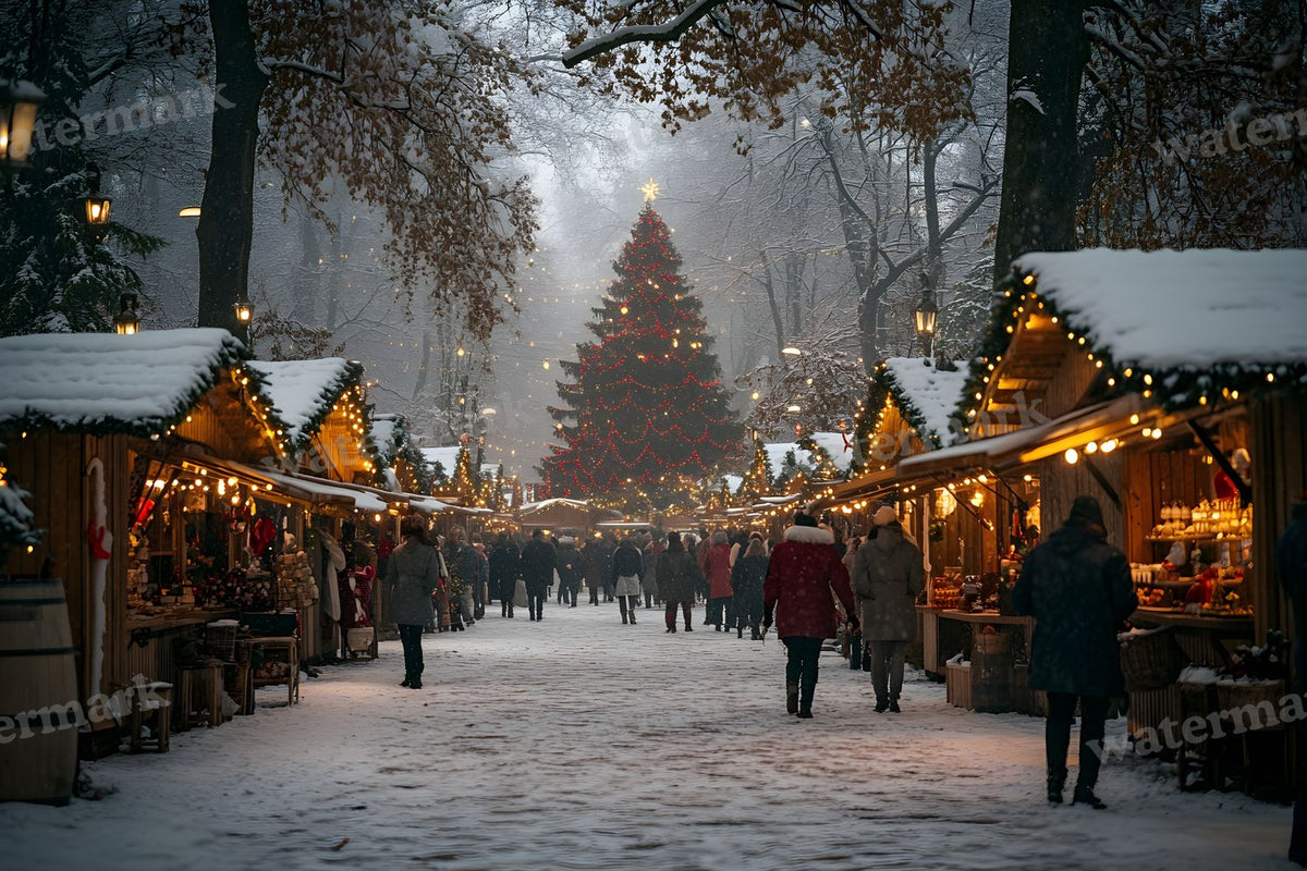 Classic Christmas Backdrop Images