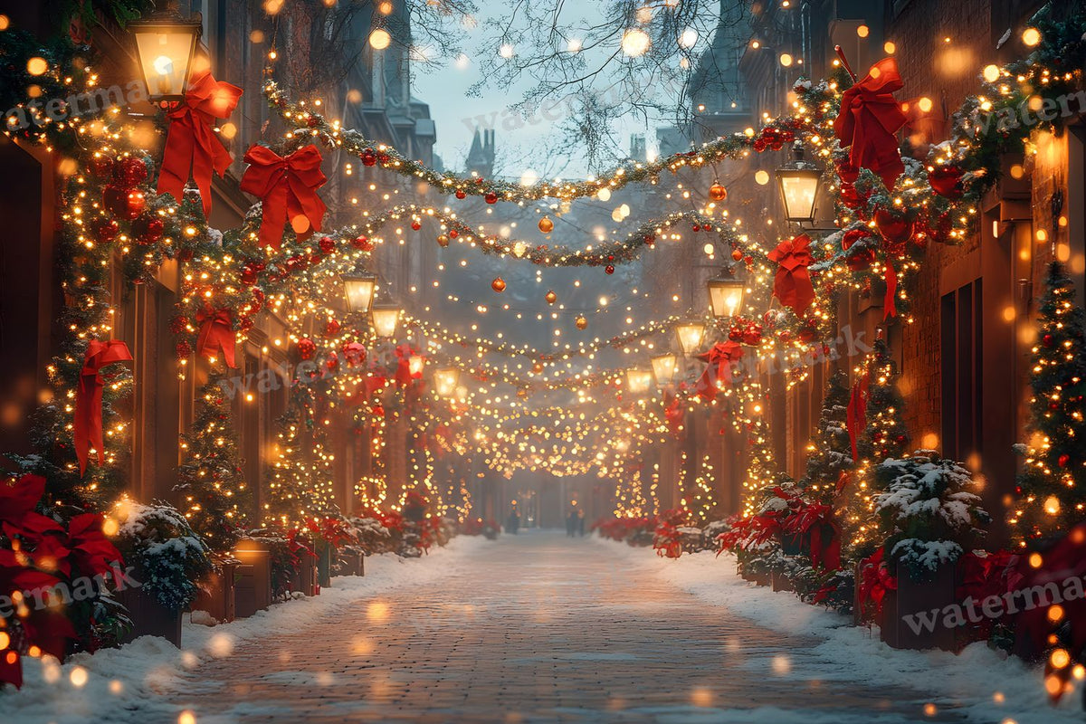 Classic Christmas Backdrop Images