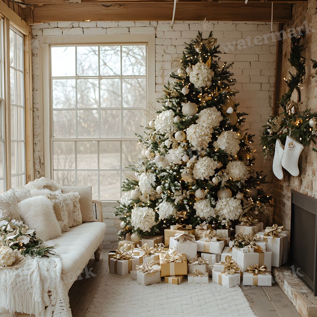 Classic Christmas Backdrop Images