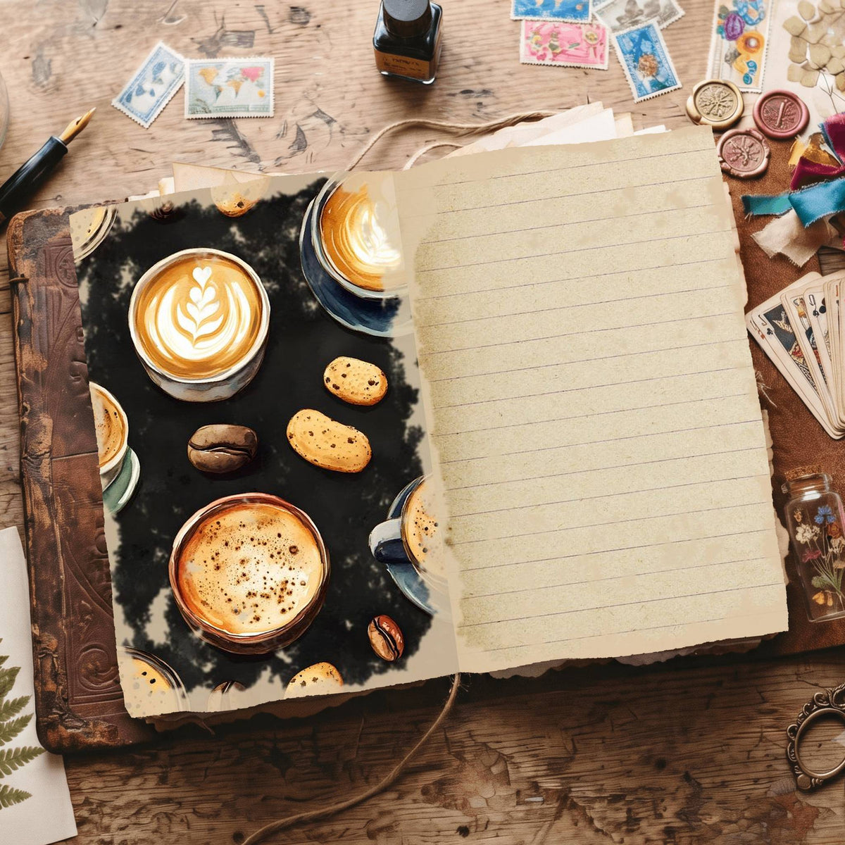 Coffee Digital Papers