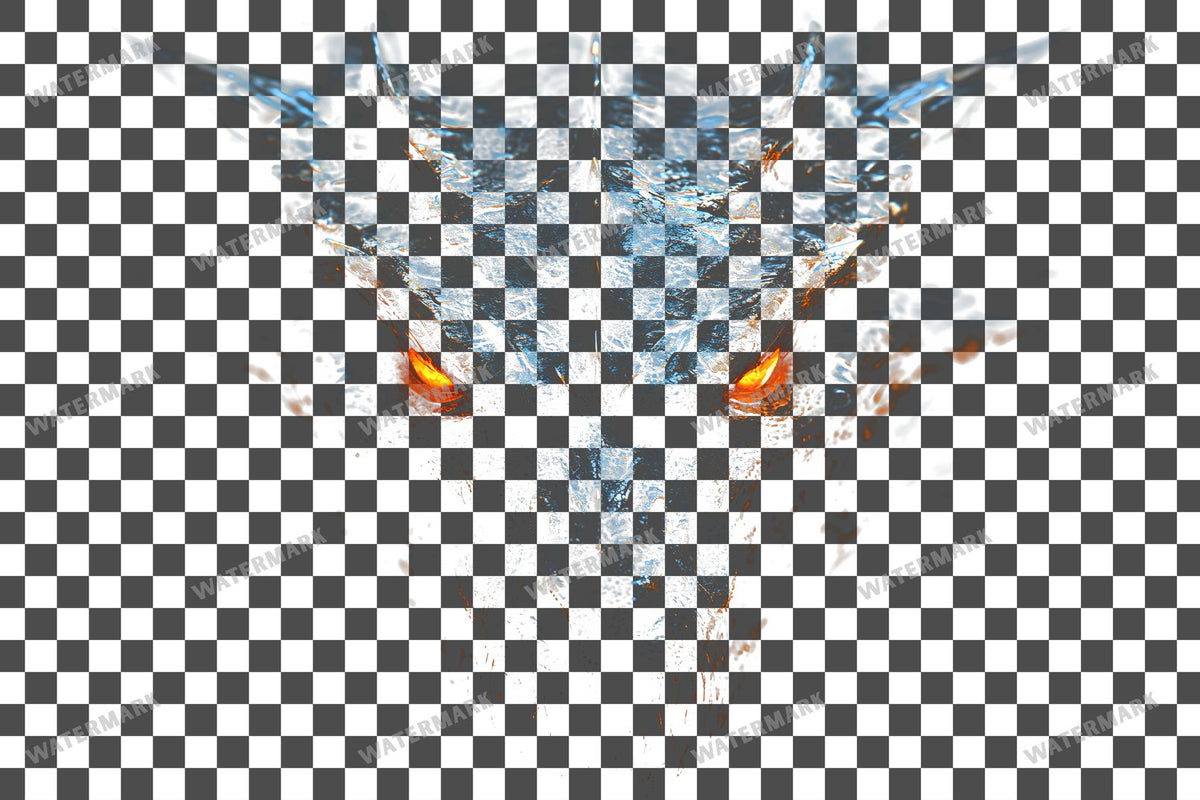 Dragon Skull Transparent Overlay Pngs
